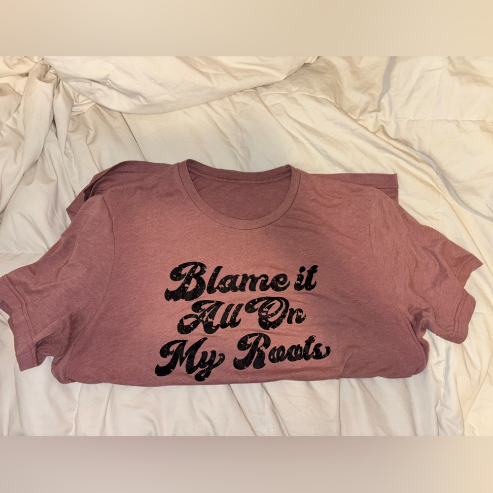 Rose Pink Graphic T-Shirt Women’s XL